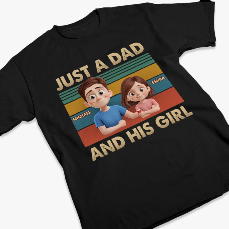 The Bond Between Us, Unbreakable - Family Personalized Custom Unisex T-shirt, Premium T-shirt, Hoodie - Father's Day, Gift For Dad, Grandpa