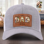Custom Photo Thanks For Loving Me At My Messiest - Dog & Cat Personalized Custom Leather Patch Hat - Father's Day, Gift For Pet Owners, Pet Lovers
