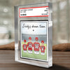 Best Team Ever - Family Personalized Custom Rectangle Shaped Acrylic Plaque - Father's Day, Gift For Dad, Sport Lovers, Sport Players