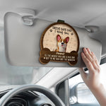 Best Dog Dad Ever, I Woof You - Dog Personalized Custom Car Visor Clip - Father's Day, Gift For Dad, Pet Owners, Pet Lovers