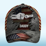 Together We Fight - Family Personalized Custom Hat, All Over Print Classic Cap - Father's Day, Gift For Grandpa