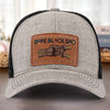 Dope Black Dad, Everyday Hero - Family Personalized Custom Leather Patch Hat - Father's Day, Gift For Dad