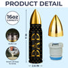 Target Locked On Love - Family Personalized Custom Bullet Tumbler - Father's Day, Gift For Dad, Grandpa