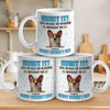 Life’s Ruff Without Me, Admit It - Dog Personalized Custom 3D Inflated Effect Printed Mug - Father's Day,  Gift For Dad, Pet Owners, Pet Lovers