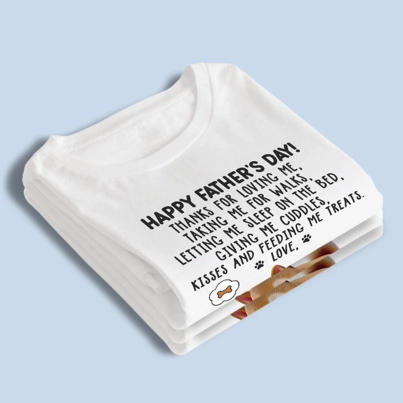 Best Walk Buddy, Best Cuddle Buddy - Dog Personalized Custom Unisex T-shirt, Premium T-shirt, Hoodie - Father's Day, Gift For Dad, Pet Owners, Pet Lovers