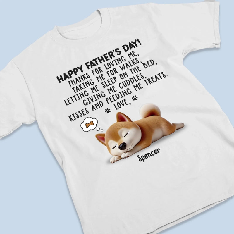 Best Walk Buddy, Best Cuddle Buddy - Dog Personalized Custom Unisex T-shirt, Premium T-shirt, Hoodie - Father's Day, Gift For Dad, Pet Owners, Pet Lovers