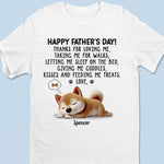 Best Walk Buddy, Best Cuddle Buddy - Dog Personalized Custom Unisex T-shirt, Premium T-shirt, Hoodie - Father's Day, Gift For Dad, Dog Lovers