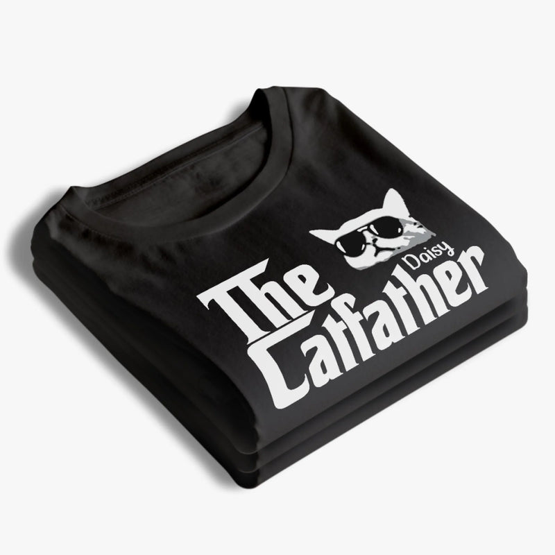 Boss Of The Litter - Cat Personalized Custom Unisex T-shirt, Premium T-shirt, Hoodie - Father's Day, Gift For Cat Lovers, Dad, Pet Owners