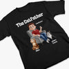 The Catfather - Cat Personalized Custom Unisex T-shirt, Premium T-shirt, Hoodie - Father's Day,  Gift For Dad, Pet Owners, Pet Lovers