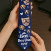 Custom Photo From Your Favorite Headache With Love - Dog & Cat Personalized Custom Tie - Father's Day, Gift For Dad, Pet Owners, Pet Lovers