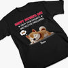 We Sniff, We Bond - Dog Personalized Custom Unisex T-shirt, Premium T-shirt, Hoodie - Father's Day, Gift For Dad, Pet Owners, Pet Lovers