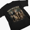 In Grandpa’s Footsteps, We Run Proud - Family Personalized Custom Unisex T-shirt, Premium T-shirt, Hoodie - Father's Day, Gift For Dad, Grandpa