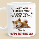 World’s Best Ball Thrower - Dog Personalized Custom Mug - Father's Day, Gift For Dad, Dog Lovers