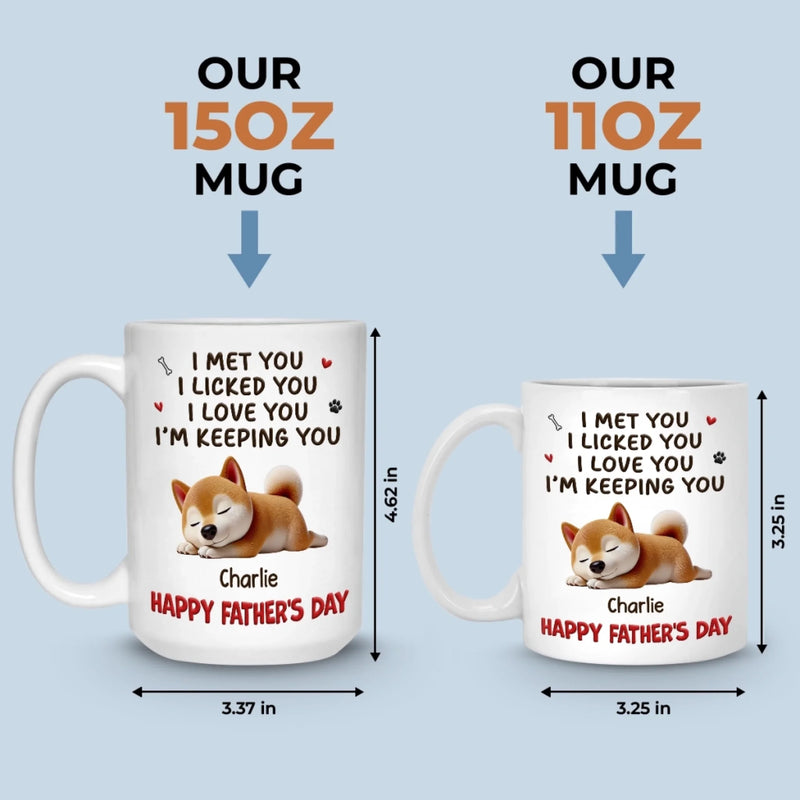 World’s Best Ball Thrower - Dog Personalized Custom Mug - Father's Day, Gift For Pet Owners, Pet Lovers