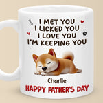 World’s Best Ball Thrower - Dog Personalized Custom Mug - Father's Day, Gift For Dad, Dog Lovers