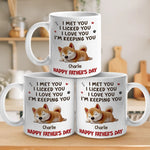 World’s Best Ball Thrower - Dog Personalized Custom Mug - Father's Day, Gift For Dad, Dog Lovers