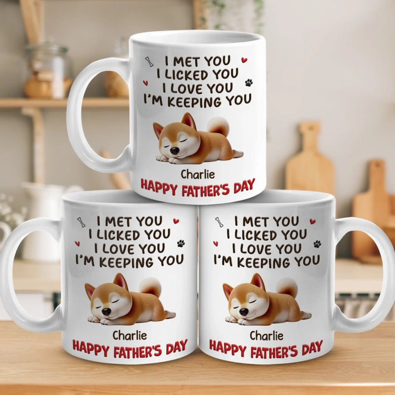 World’s Best Ball Thrower - Dog Personalized Custom Mug - Father's Day, Gift For Pet Owners, Pet Lovers