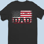 United Under Papa’s Love - Family Personalized Custom Unisex T-shirt, Premium T-shirt, Hoodie - Father's Day, Gift For Dad, Grandpa