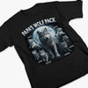 Wolf Pack Forever - Family Personalized Custom Unisex T-shirt, Premium T-shirt, Hoodie - Father's Day, Gift For Dad, Grandpa