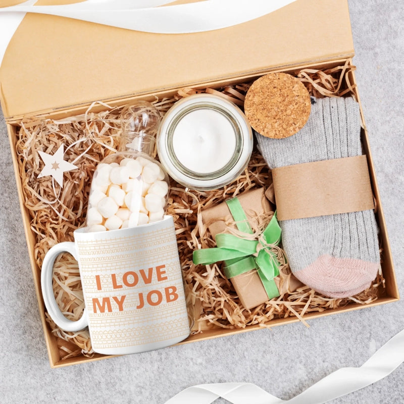 I Love My Job - Friend Mug - Gift For Best Friends, Sisters, Family Members, Coworkers
