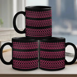 Every Line Has A Rhythm - Friend Black Mug - Gift For Best Friends, Sisters, Family Members, Coworkers