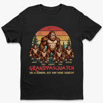 Big Foot, Bigger Heart - Family Personalized Custom Unisex T-shirt, Premium T-shirt, Hoodie - Father's Day, Gift For Dad, Grandpa