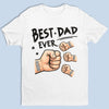 Best Daddy In The Universe - Family Personalized Custom Unisex T-shirt, Premium T-shirt, Hoodie -  Father's Day, Gift For Dad, Grandpa
