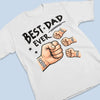 Best Daddy In The Universe - Family Personalized Custom Unisex T-shirt, Premium T-shirt, Hoodie -  Father's Day, Gift For Dad, Grandpa
