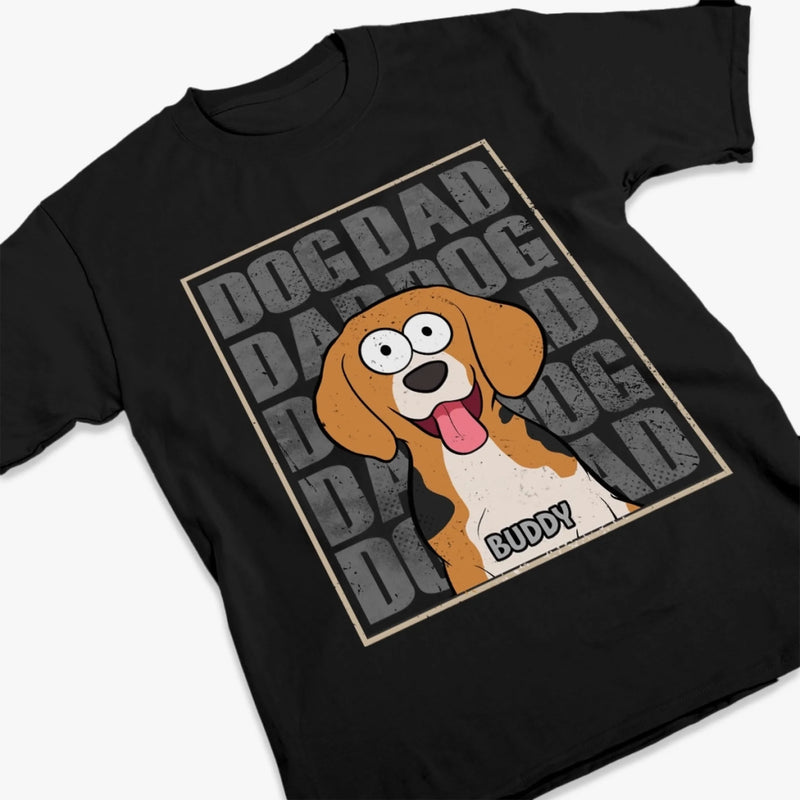 Wag More, Bark Proud - Dog Personalized Custom Unisex T-shirt, Premium T-shirt, Hoodie - Father's Day, Gift For Pet Owners, Pet Lovers