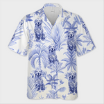 Tropical Pup Vibes - Dog Personalized Custom Unisex Tropical Hawaiian Aloha Shirt - Summer Vacation Gift, Gift For Pet Owners, Pet Lovers, Travel Lovers