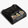 Custom Photo My Hero With A Leash - Dog Personalized Custom Unisex T-shirt, Premium T-shirt, Hoodie - Father's Day, Gift For Pet Owners, Pet Lovers