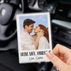 Custom Photo Road Trip Of Love, Every Day - Couple Personalized Custom Acrylic Car Visor Clip - Gift For Husband Wife, Anniversary