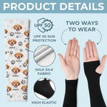 Custom Photo Powered By Paws And Unconditional Love - Dog & Cat Personalized Custom Tattoo Arm Sleeve - Summer Vacation Gift For Dog Lovers, Pet Owners