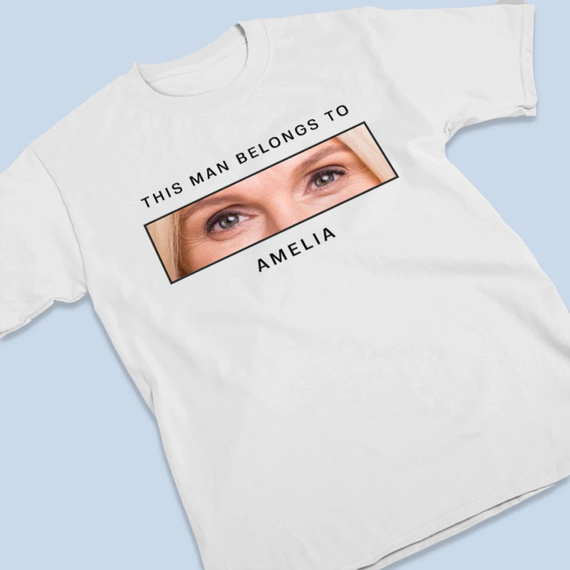 Custom Photo Taken By My Queen - Couple Personalized Custom Unisex T-shirt, Premium T-shirt, Hoodie - Gift For Wife, Husband, Couple