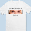 Custom Photo Taken By My Queen - Couple Personalized Custom Unisex T-shirt, Premium T-shirt, Hoodie - Gift For Husband Wife, Anniversary