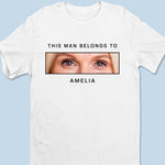 Custom Photo Taken By My Queen - Couple Personalized Custom Unisex T-shirt, Premium T-shirt, Hoodie - Gift For Wife, Husband, Couple