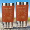 You’re The Only Tool I’ll Ever Need - Couple Personalized Custom Printed Leather Tumbler - Gift For Husband Wife, Anniversary