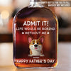 We Make Your Life Paw-some - Dog Personalized Custom Whiskey Bottle - Father's Day,  Gift For Dad, Pet Owners, Pet Lovers