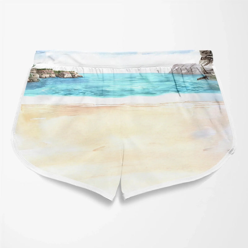 Lost And Found With Bae - Funny Personalized Custom Tropical Hawaiian Aloha Couple Beach Shorts - Summer Vacation Gift, Birthday Party Gift For Husband Wife