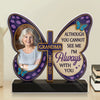 Custom Photo A Silent Tear, A Lasting Love - Memorial Personalized Custom Acrylic Plaque Custom Shape - Sympathy Gift For Family Members