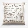Forever Curled Up In Your Heart - Memorial Pillow - Sympathy  Gift For Pet Owners, Pet Lovers