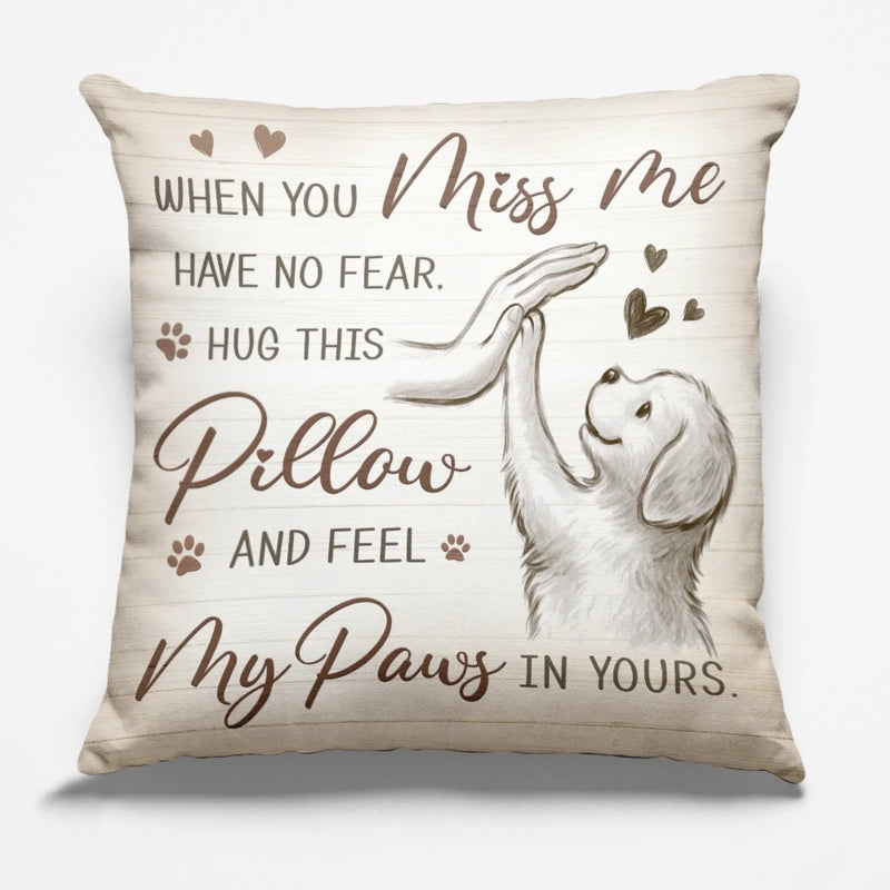 Forever Curled Up In Your Heart - Memorial Pillow - Sympathy  Gift For Pet Owners, Pet Lovers