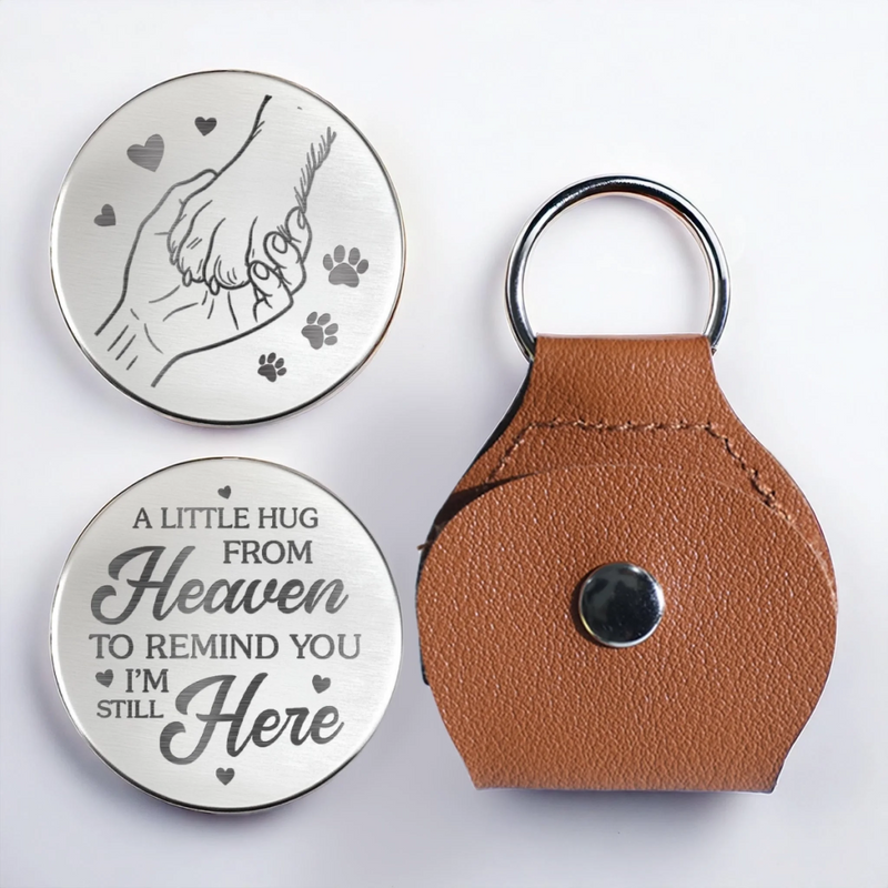I'm With You, Always - Memorial Pocket Hug - Sympathy Gift For Pet Owners, Pet Lovers