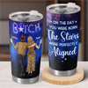 Written In The Stars, Impossible To Ignore - Bestie Personalized Custom Tumbler -  Gift For Best Friends, BFF, Sisters