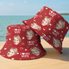 Photo personnalisée toujours amoureuse de ma femme - Chapeau bob personnalisé pour couple - Cadeau de vacances d'été pour mari et femme, anniversaire