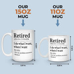 Not My Problem Anymore - Coworker Personalized Custom Mug - Appreciation, Retirement Gift For Coworkers