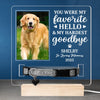 Custom Photo Your Light Will Always Shine In My Heart - Memorial Personalized Custom Pet Loss Memorial Light - Sympathy Gift For Pet Owners, Pet Lovers
