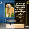 Custom Photo Your Light Will Always Shine In My Heart - Memorial Personalized Custom Pet Loss Memorial Light - Sympathy Gift For Pet Owners, Pet Lovers