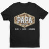 Papa, la mission ne finit jamais - T-shirt unisexe personnalisé pour la famille, t-shirt premium, sweat à capuche - 4 juillet, cadeau pour papa, grand-père