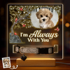 Custom Photo I'm Always With You - Memorial Personalized Custom Pet Loss Memorial Light - Sympathy Gift For Pet Owners, Pet Lovers